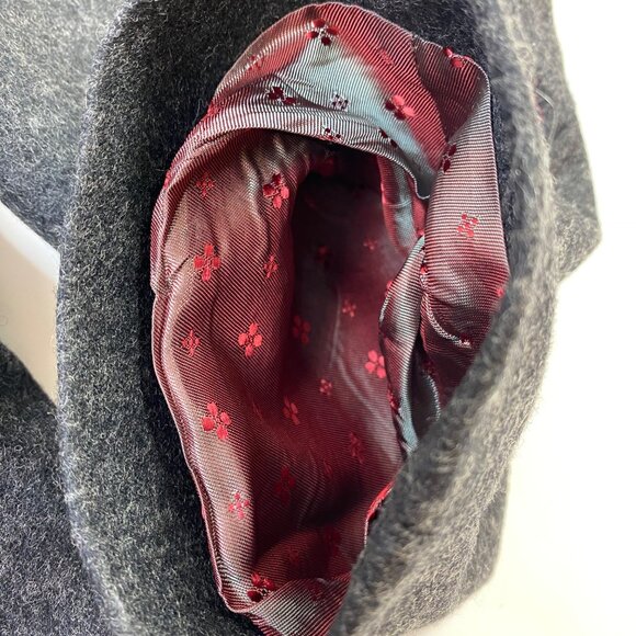 Vtg H Moser Womens Austrian Gray Wool Blazer Jacket Mode Aus Salzburg Size 38 - Picture 8 of 11